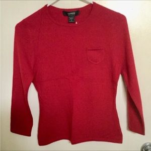 Vintage Express cashmere 3/4 sleeves sweater